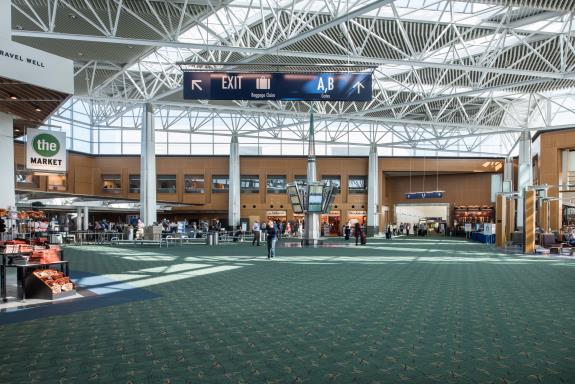 Portland International Airport (PDX) Terminal Carpet Replacement Wins Environmental Award