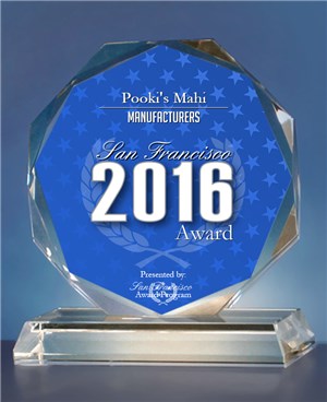 Pooki's Mahi Wins Manufacturing Award