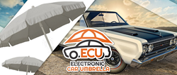 The Electronic Car Umbrella is an automobile invention perfect for vehicle owners who do not have their own covered parking spaces.