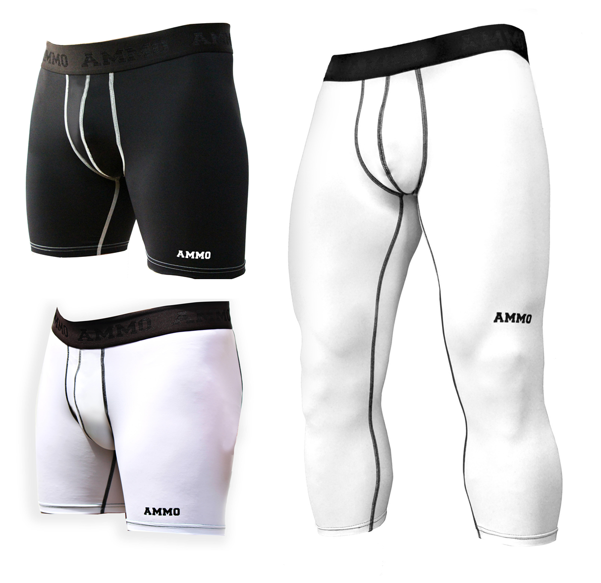 With a successful campaign, AMMO Athletic will complete production of its new 3/4 tights, following on the success of its base layer shorts released earlier this year