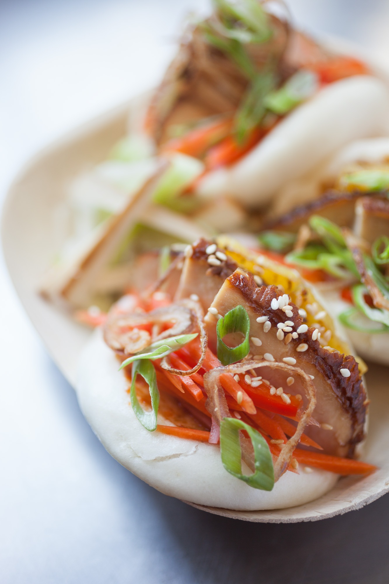 Asian-Inspired Steamed Buns