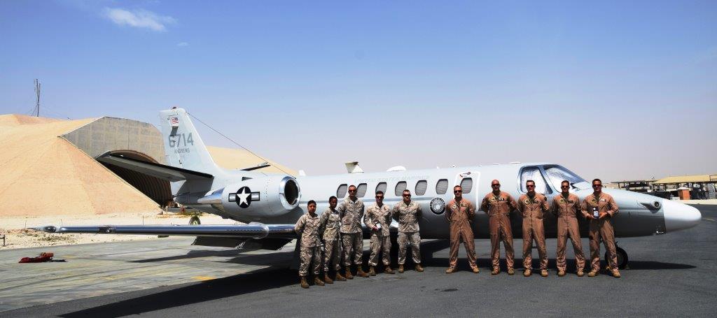 Crimson Cup donates coffee to troops in Quatar