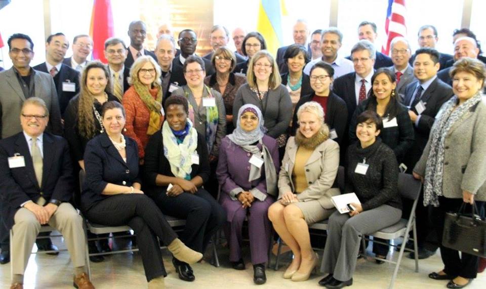Global Ties Detroit Board Members and Consular Corps of Michigan