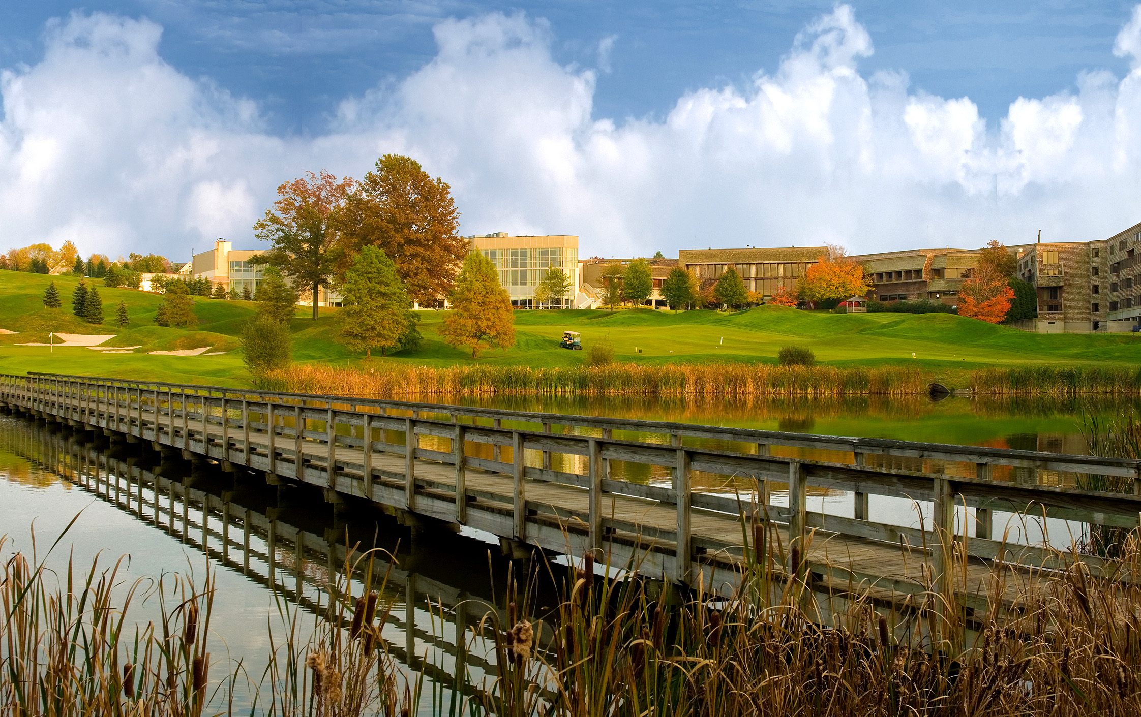 Doral Arrowwood Resort from Golf Course