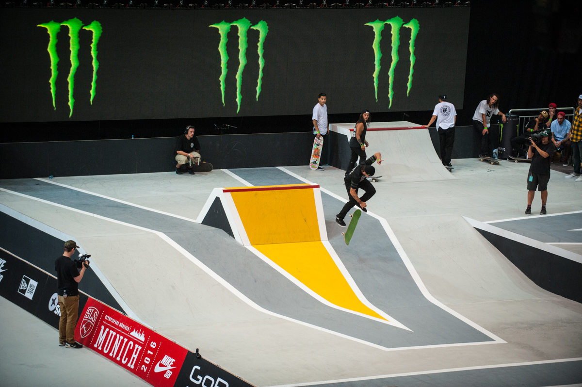 Monster Energy's Chris Cole Competing at SLS Nike SB World Tour Munich