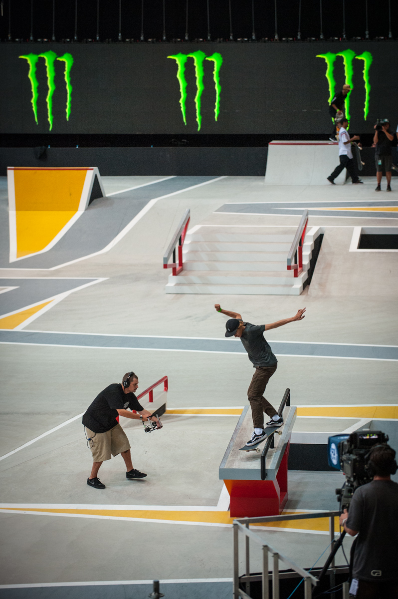 Monster Energy's Curren Caples Competing at SLS Nike SB World Tour Munich