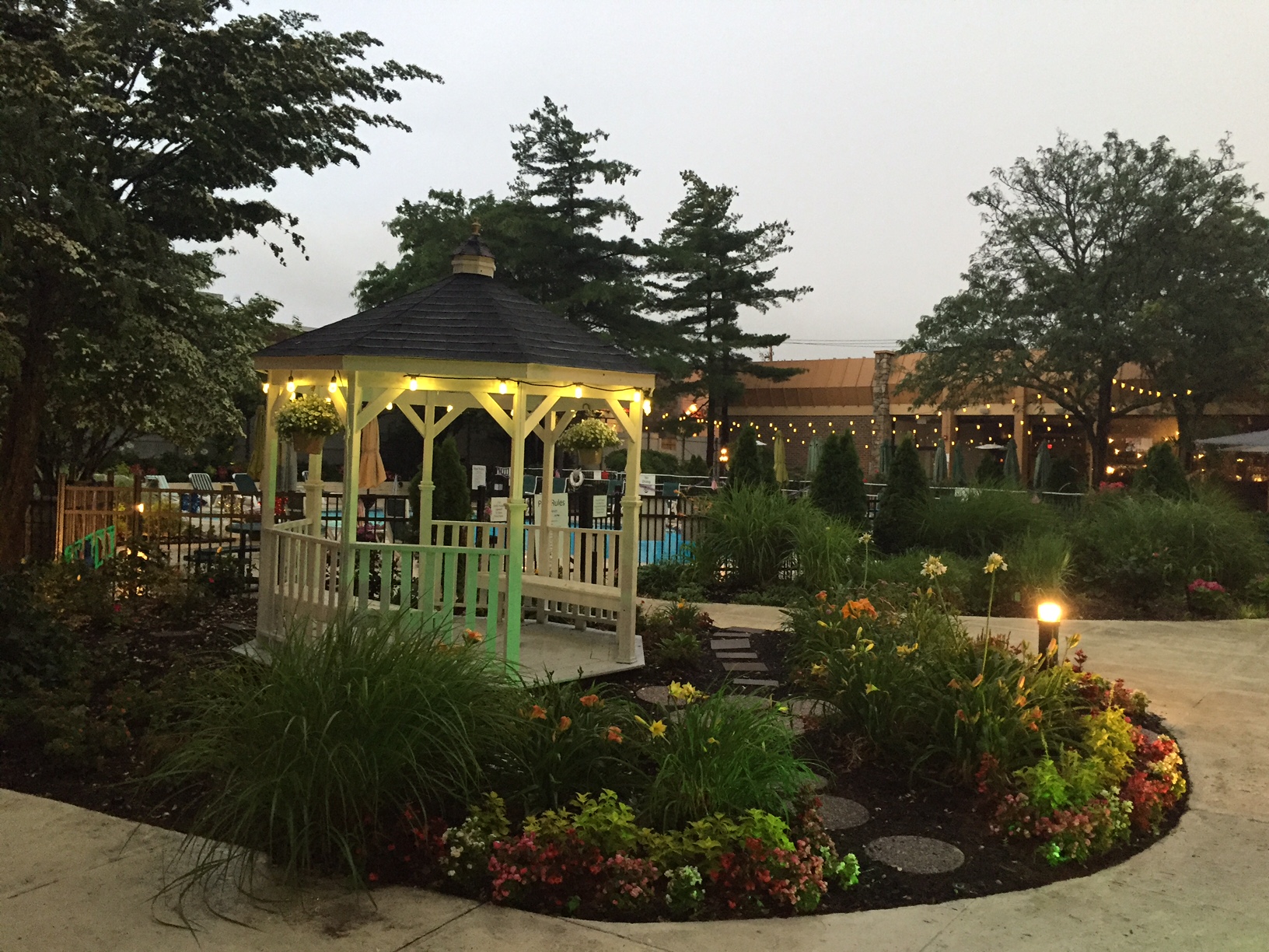 Outdoor Courtyard Gazebo