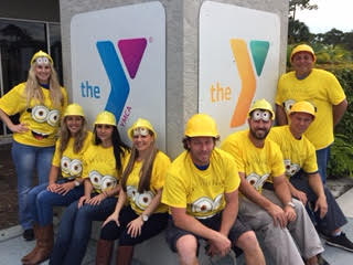 VCGFL Crew - Minion Day Dress Up at YMCA Treasure Coast