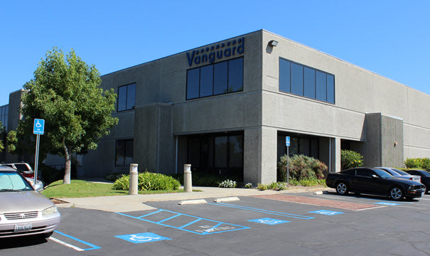 Vanguard’s 35,000 square foot facility is located at 2440 Impala Drive, Carlsbad, California.