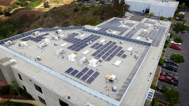 Baker Electric Solar, a full-service solar company, designed and installed a 168.025 kW rooftop and carport solar system for Vanguard Industries West.