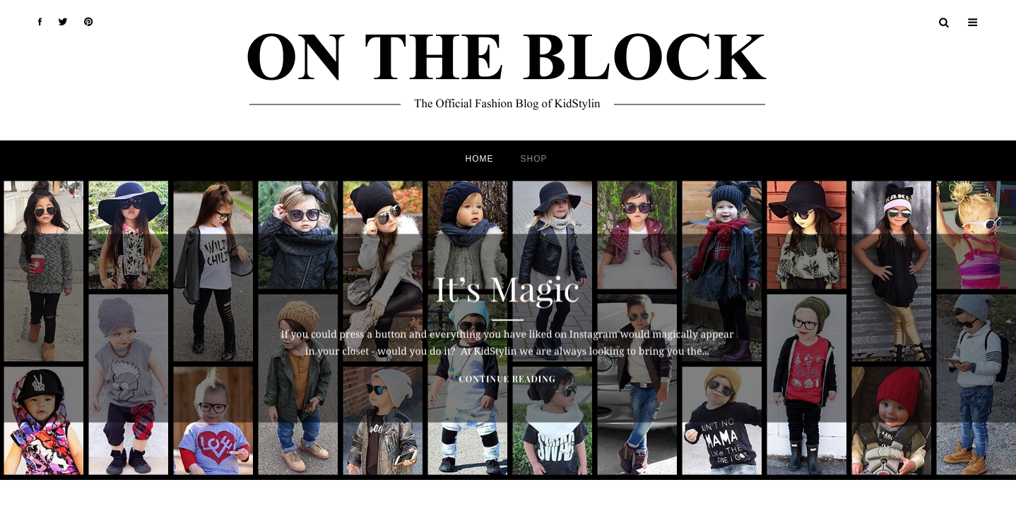 On The Block - The Official Fashion Blog of KidStylin