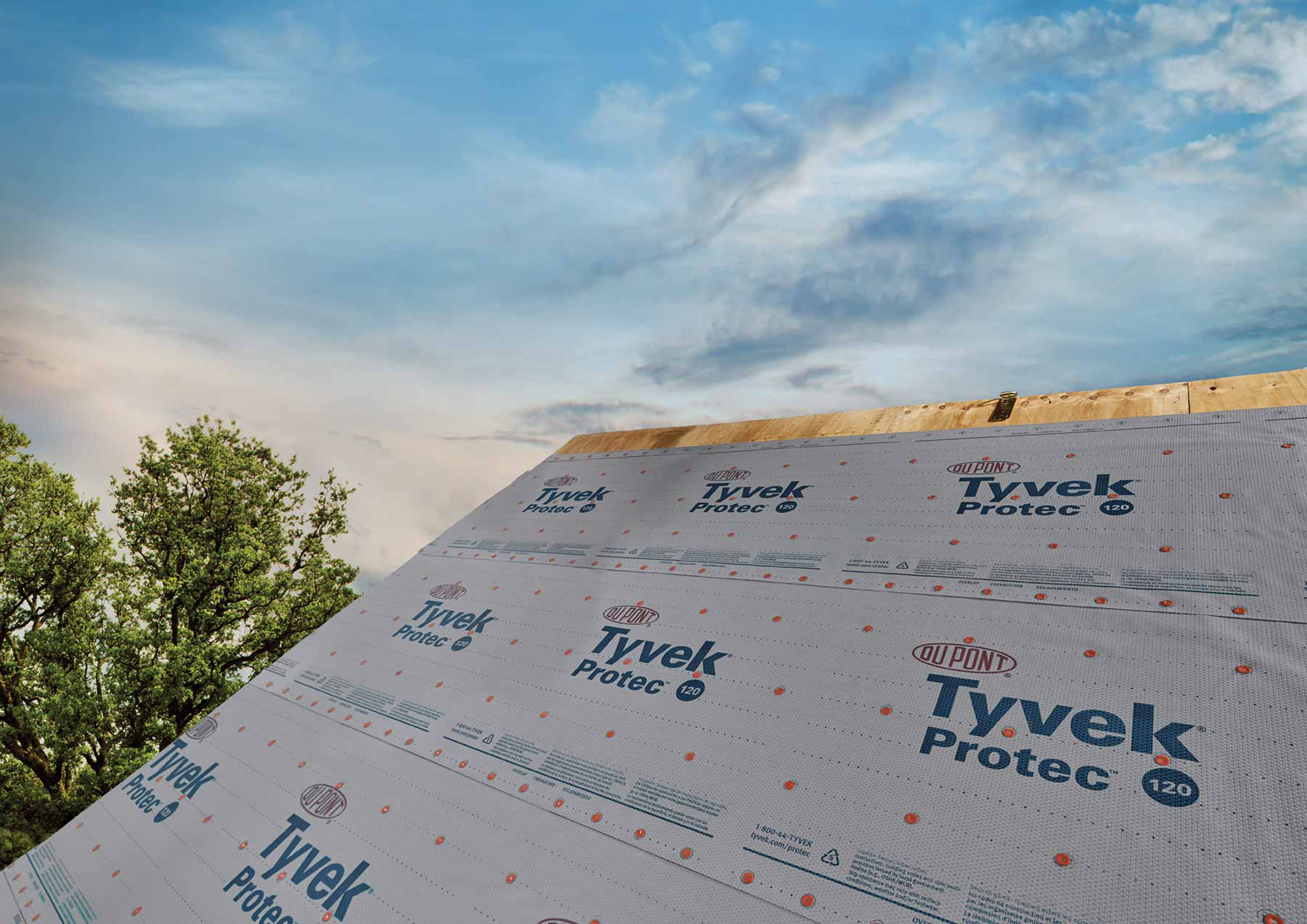 DuPont™ Tyvek® Protec™ Roofing Underlayments