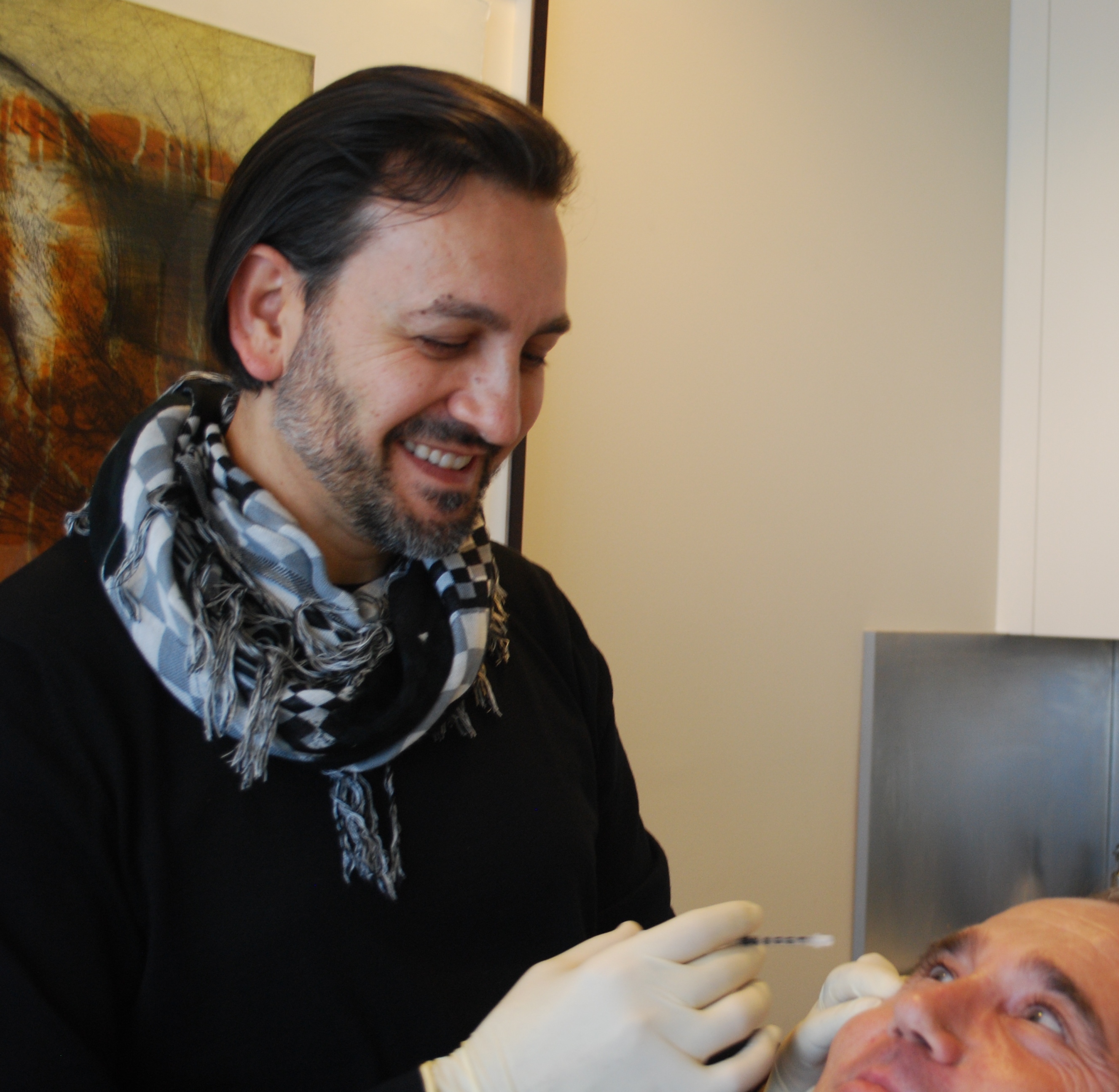 Internationally acclaimed facial artist Dr. Joseph Hkeik