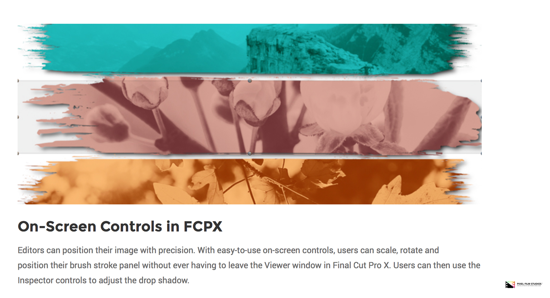 ProSlice Paint - Pixel Film Studios - FCPX Plugin