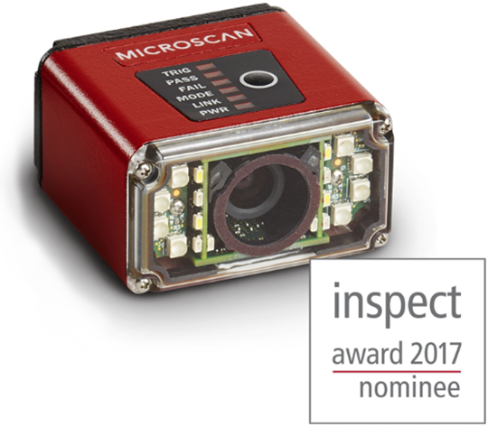 Microscan's MicroHAWK Smart Cameras are up for an Inspect Award 2017. Vote online at www.inspect-award.com.
