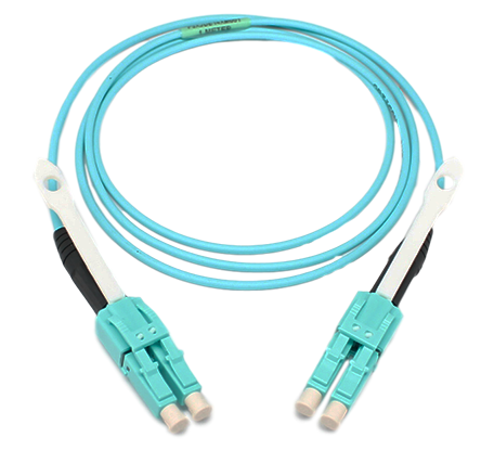 Uniboot LC Patch Cord with Push/Pull Tabs