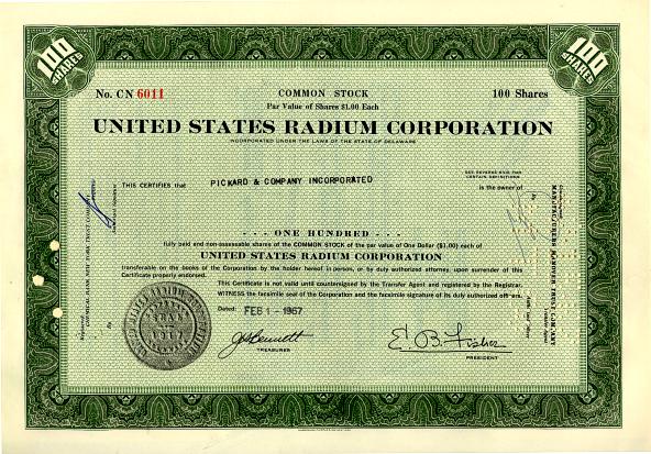 U.S. Radium Corporation - Radium Girls