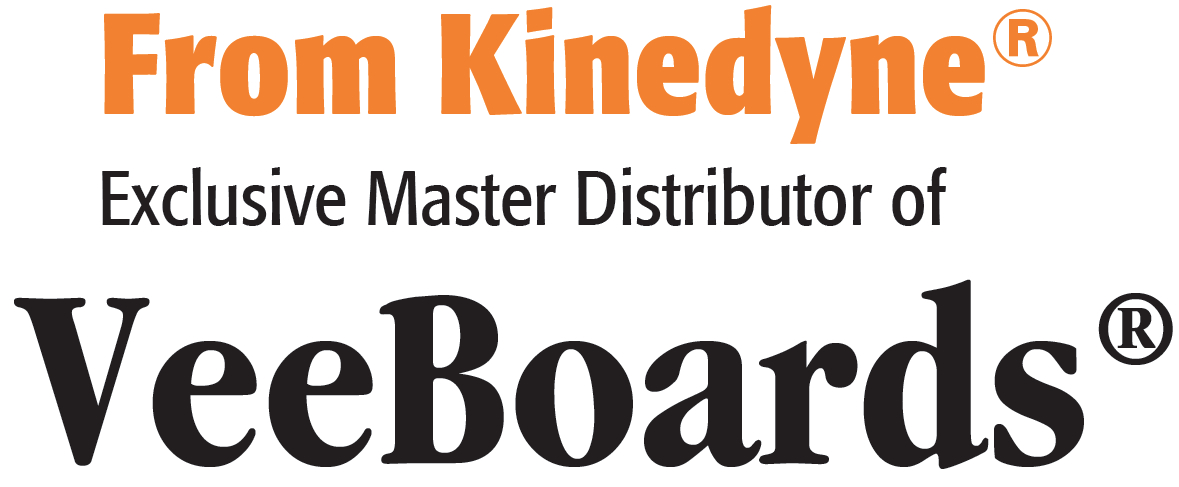 Effective immediately, Kinedyne will serve as the exclusive master distributor for all VeeBoards, VeeBoards2Go and BrickGuards Brand Corner Protectors, throughout the U.S. and Canada.