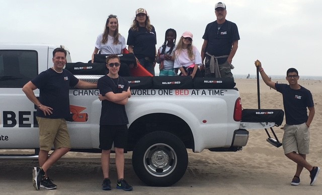 Relief Kit Team at Venice Beach, CA