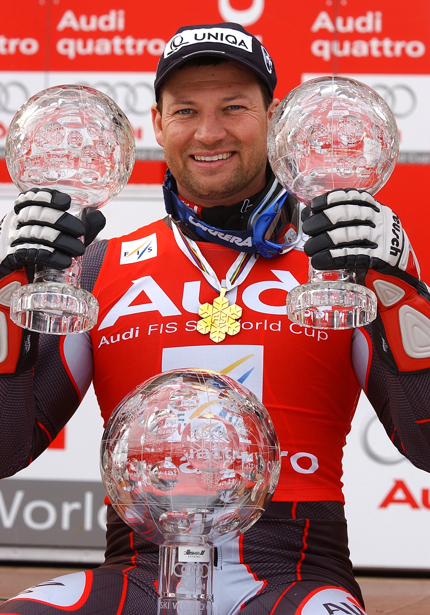 Austria’s Stephan Eberharter, Olympic gold medalist, World Champion and World Cup winner