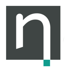 Nasstar PLC's nSquare logo, a smaller and squared version of their main logo.
