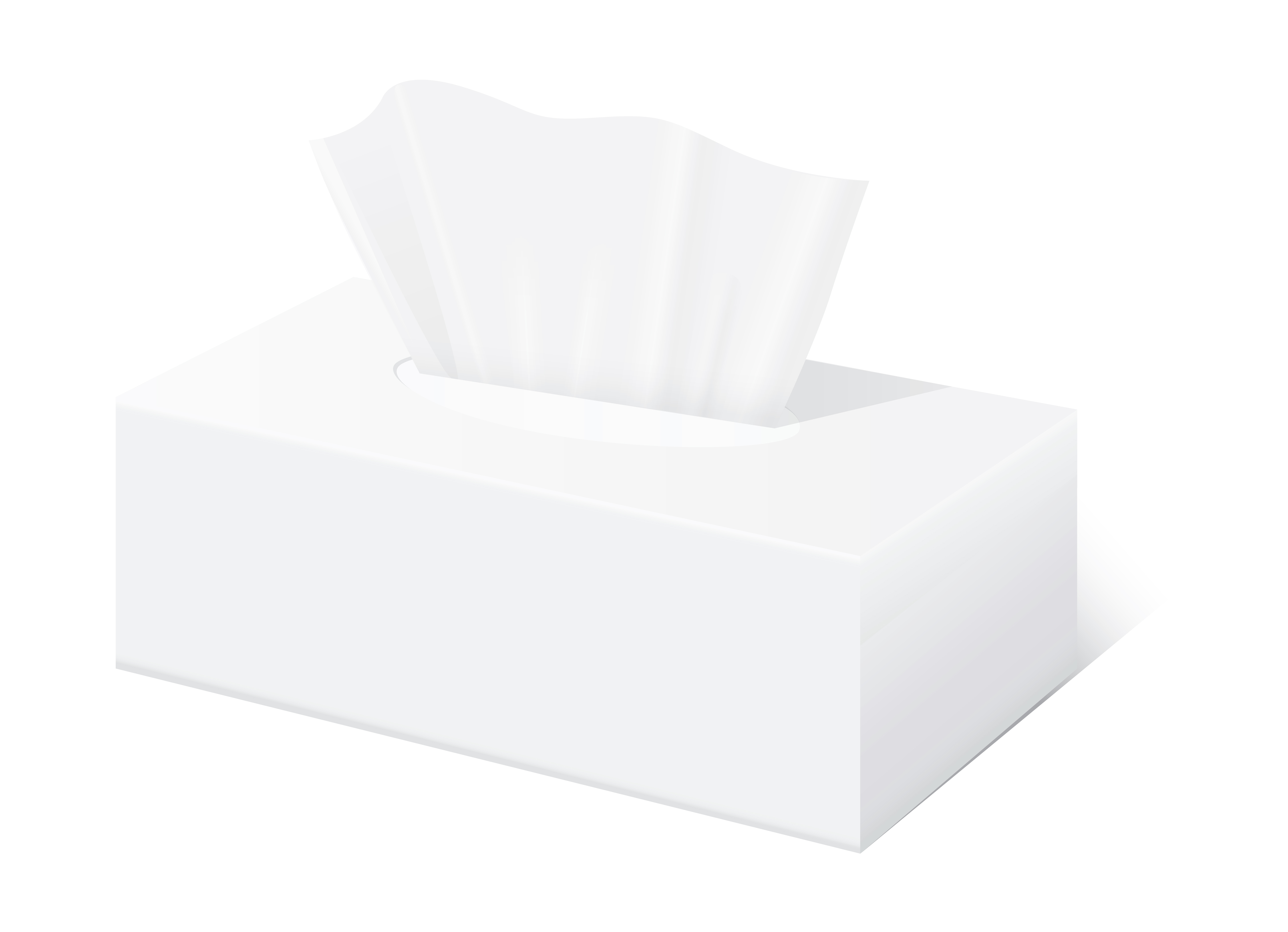 Keeps your tissues at the top of the box, where you need them!