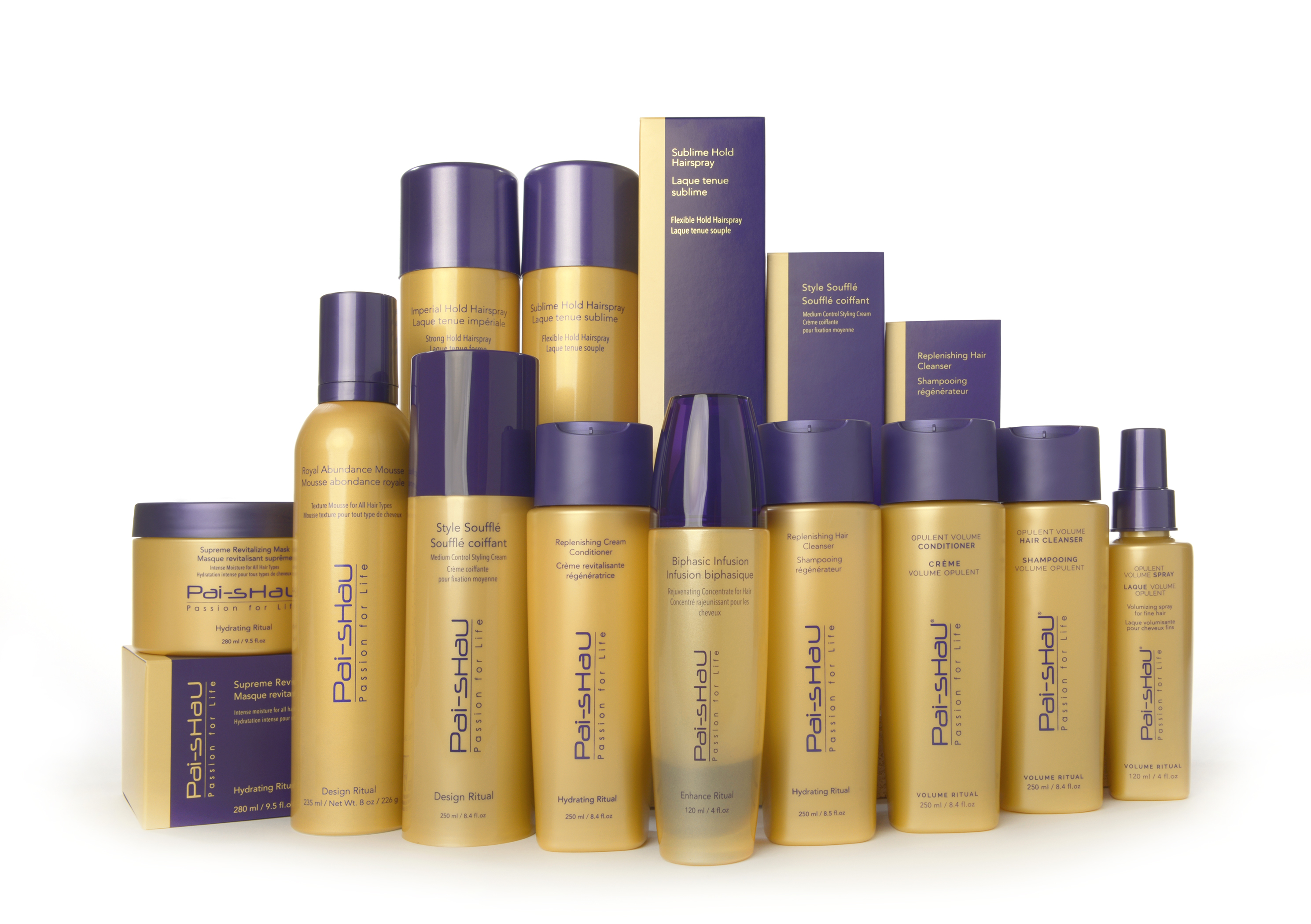 Pai-Shau High Performance Hair Care Line