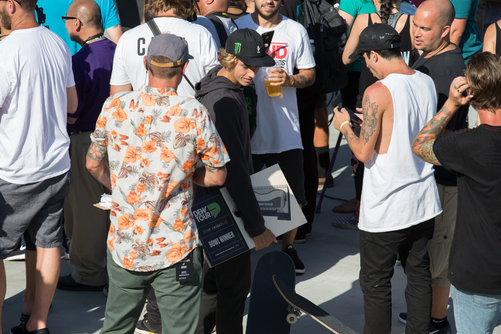 Monster teammate Curren Caples and Flip Skateboards win 2nd place at Dew Tour Long Beach 2015