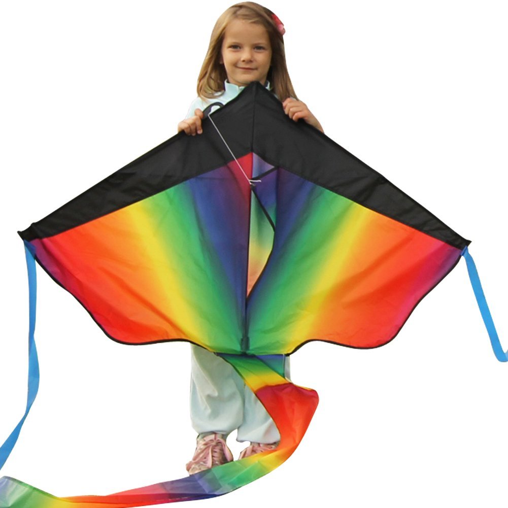 Huge Rainbow Kite for Kids