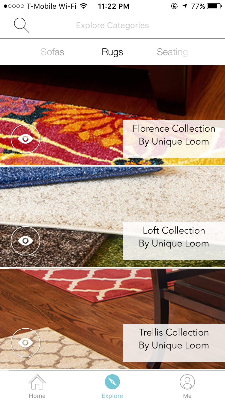 Unique Loom brand rugs available in the Pair Catalog