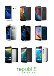 WiFi Calling innovator Republic Wireless expands product portfolio to include latest Android Smartphones from multiple manufacturers.