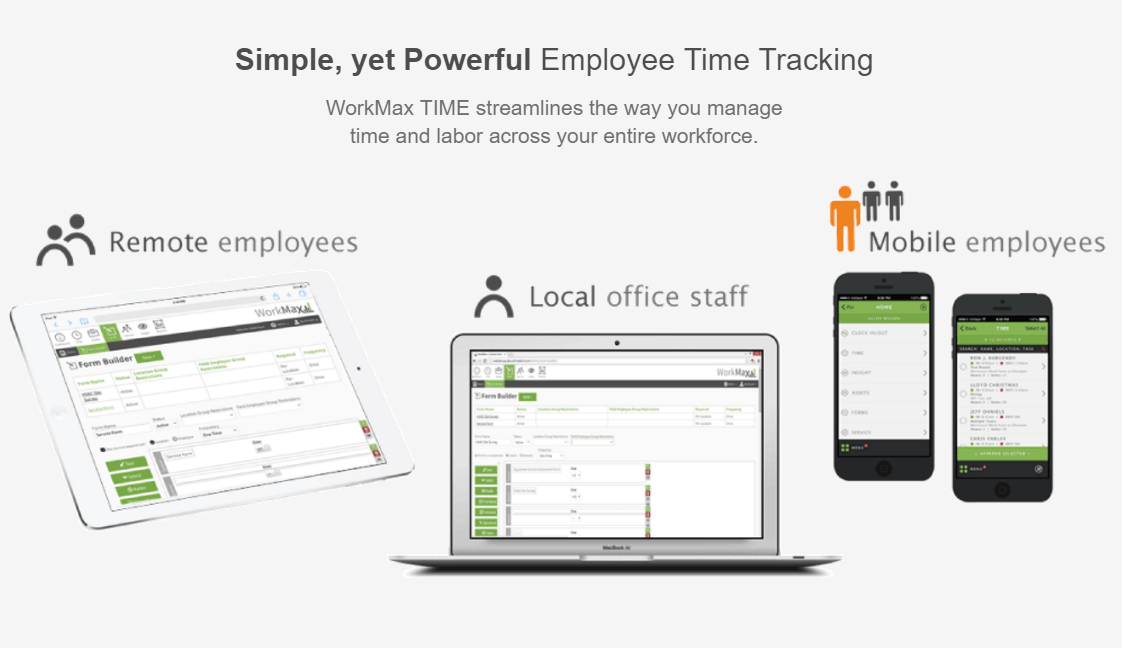 MODERN TIME TRACKING FOR YOUR ENTIRE WORKFORCE