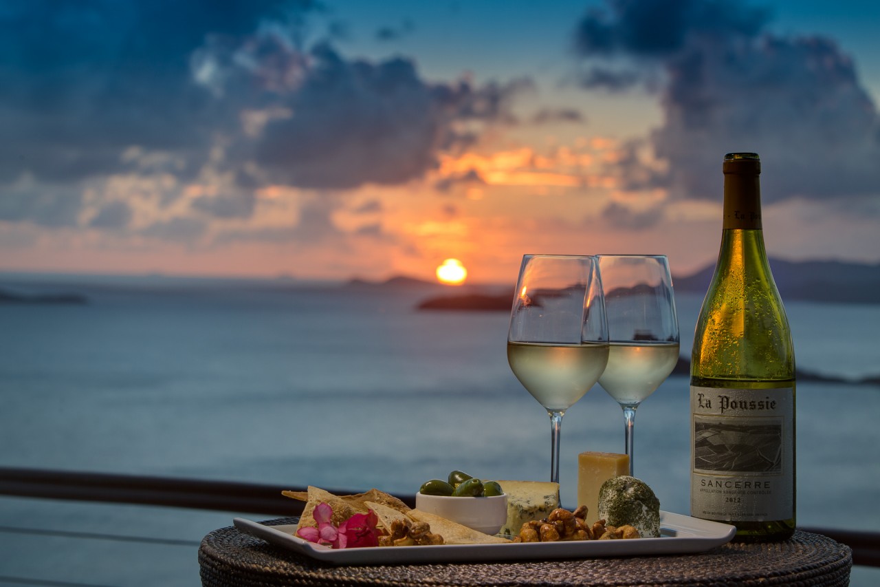 Wine at Sunset Loop, British Virgin Islands