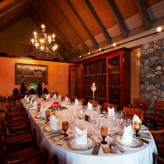 Wine Room at Tradewinds Restaurant, Peter Island Resort & Spa