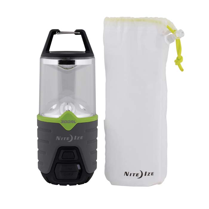 Nite Ize Radiant 300 Rechargeable Lantern with carrying/diffuser bag