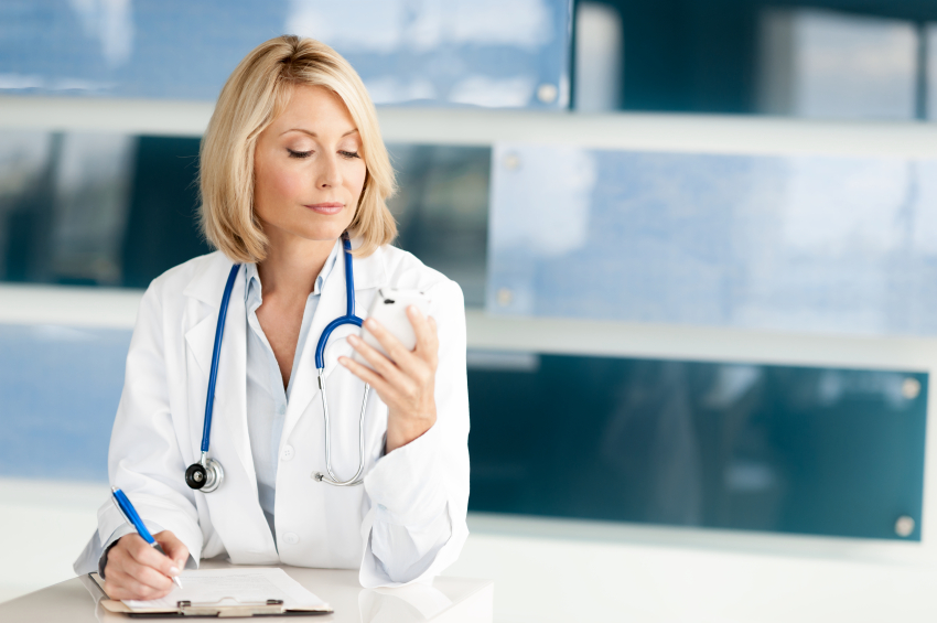 Physicians no longer have to point and click and type their patient encounters. They can dictate into smartphones. The transcribed text is automatically inserted into the appropriate EHR sections.