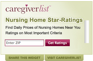 add this Nursing Home Cost widget to your site: http://www.caregiverlist.com/Widgets.aspx/Ratings