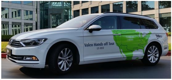 Follow the Valeo Cruise4U® Hands Off Tour U.S. road trip on social media #FreeTheDriver.