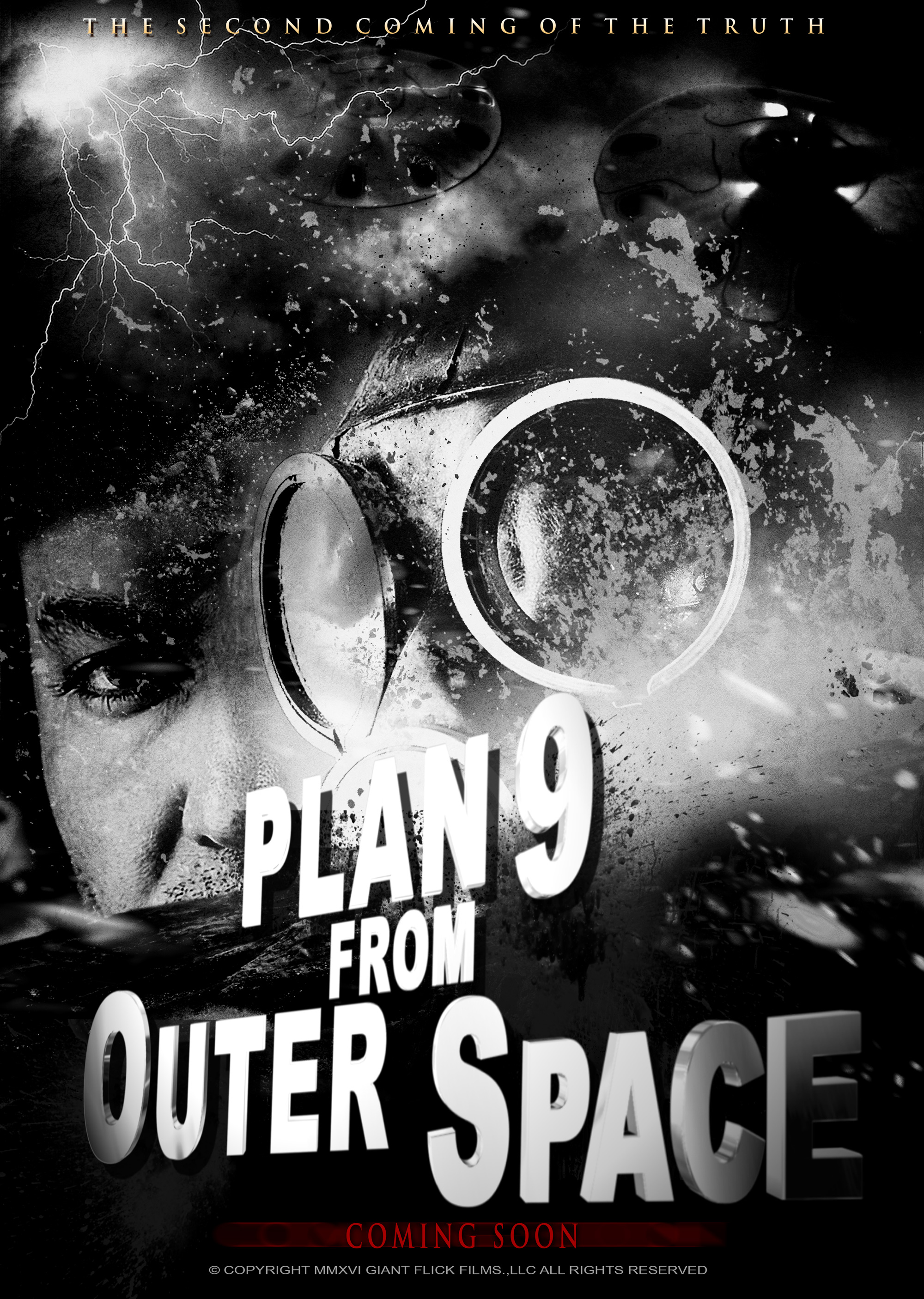 Plan 9 from Outer Space movie poster (directed by Shahin Sean Solimon)