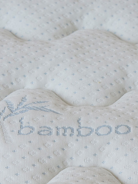 Sustainable Bamboo Knit fabric makes for an ideal silk-like, quilted surface for your mattress pad.