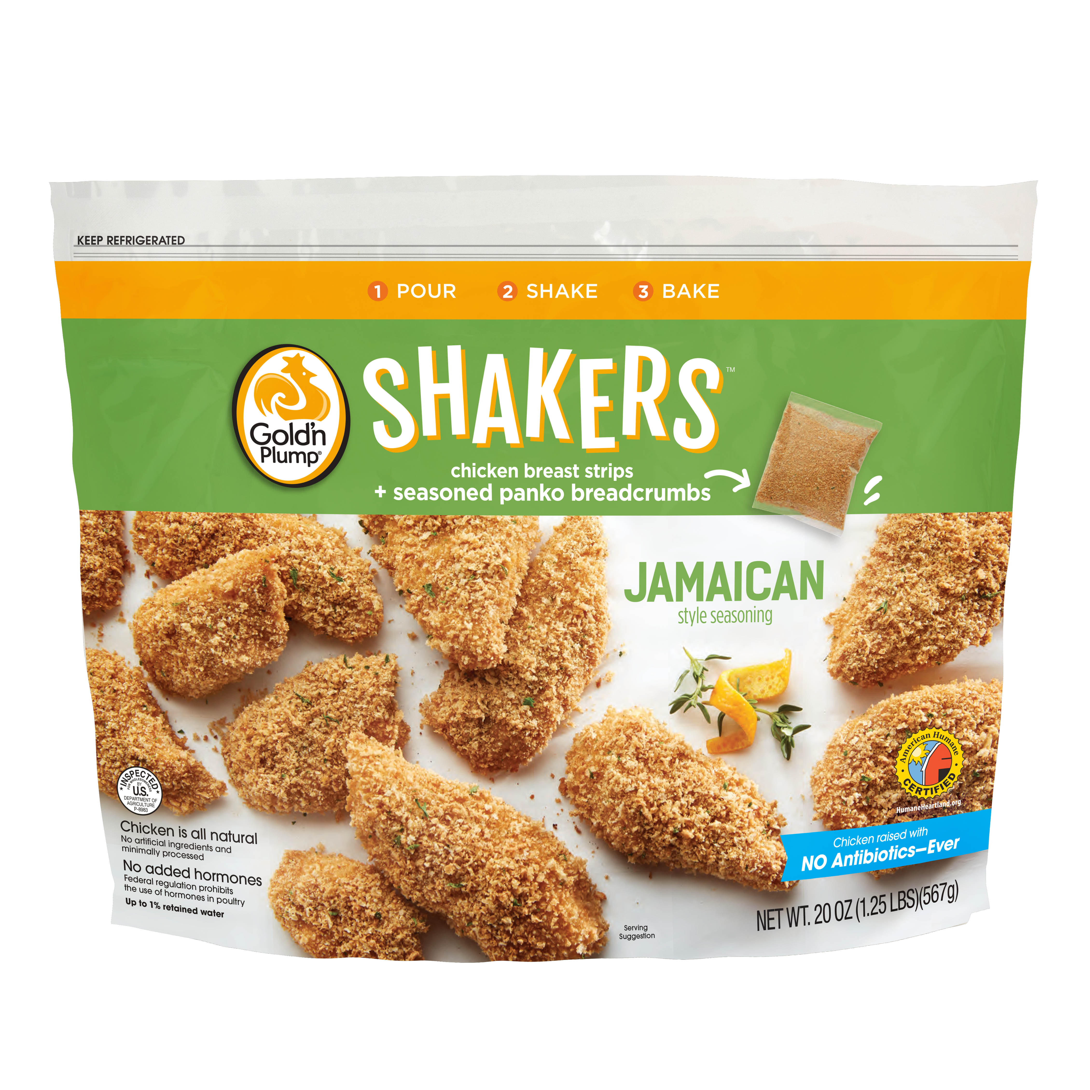 Jamaican Jerk Gold'n Plump Shakers