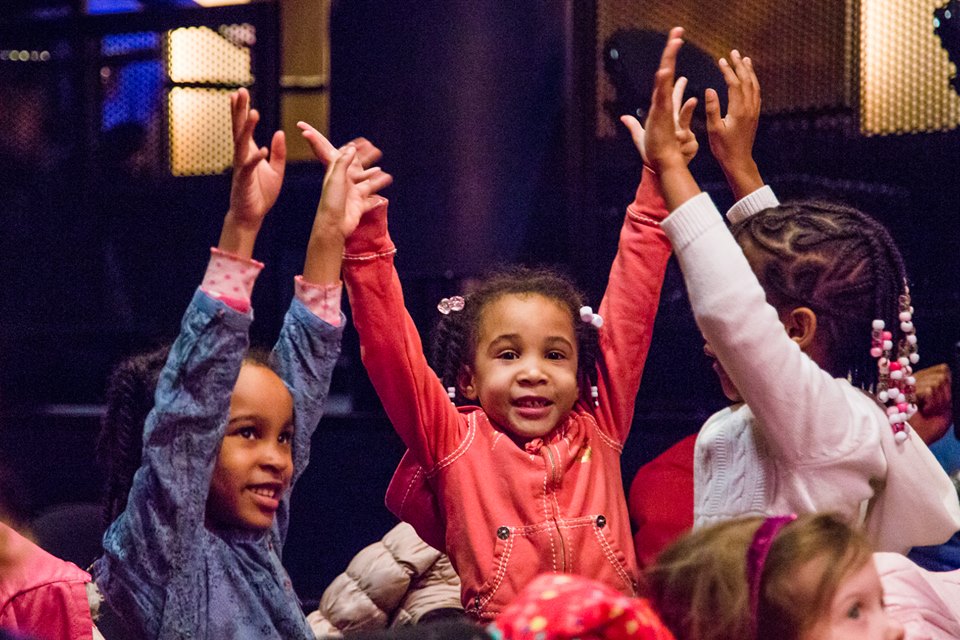 Kids love the family programming at Symphony Space, on the Upper Westside of New York City.