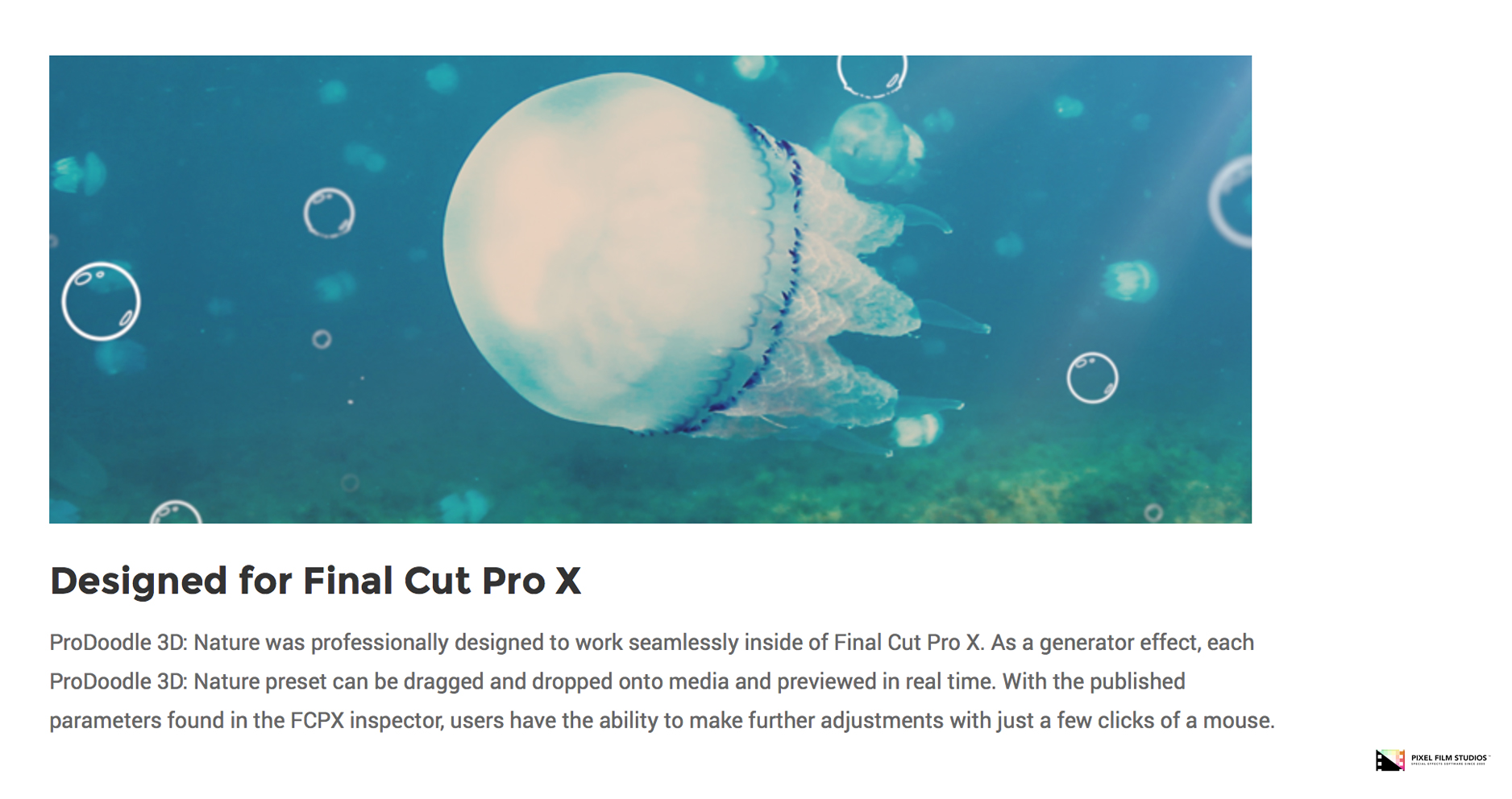 Pixel Film Studios - ProDoodle 3D Nature - Final Cut Pro X