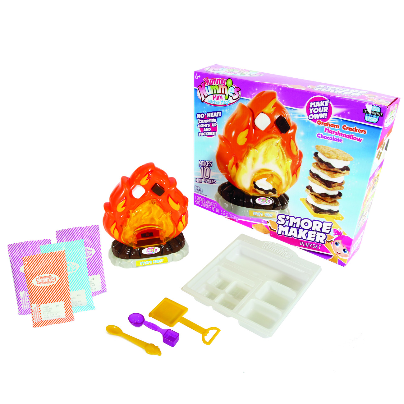 S'mores Maker Playset Contents