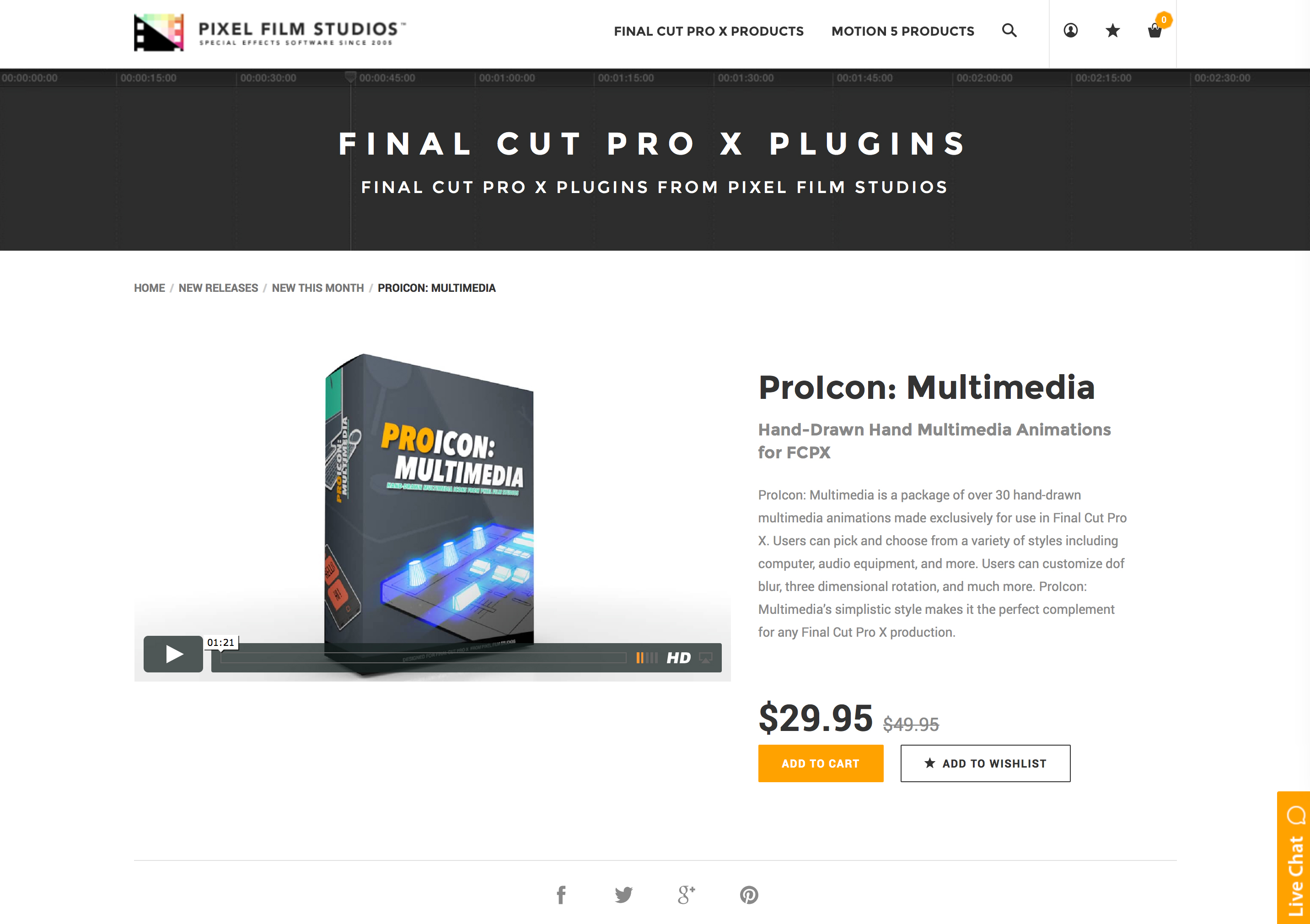 ProIcon Multimedia - FCPX Plugin - Pixel Film Studios