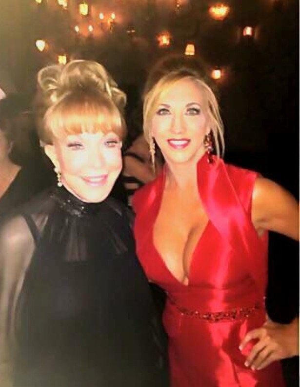 Carla Gonzalez, Ms. North America Universe had the honor to presented actress Barbara Eden with the "Icon Beauty Award" at the Hollywood Beauty Awards