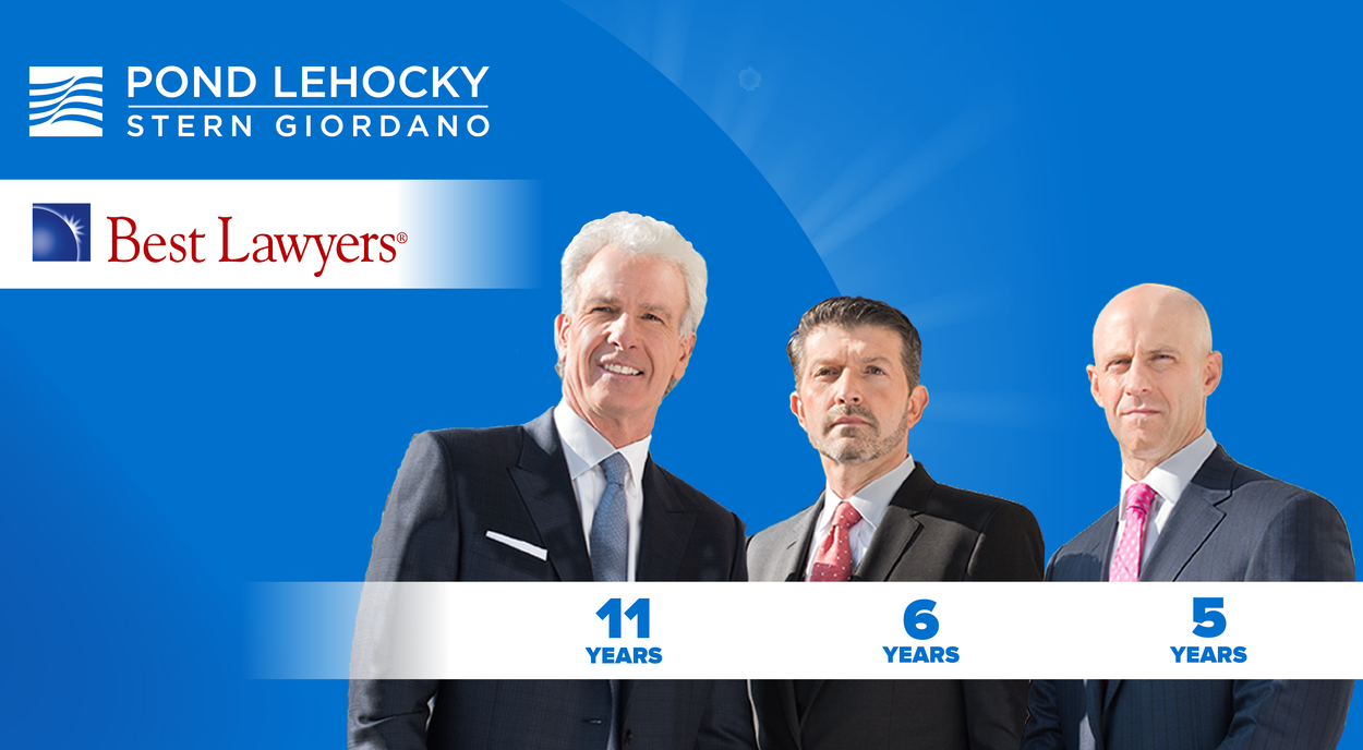 Pond Lehocky Partners Sam Pond, Jerry Lehocky and Dave Stern named to The Best Lawyers in America© 2017