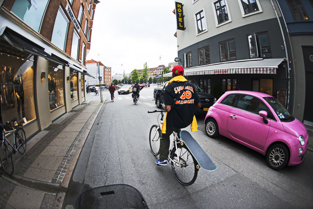 Monster Energy's Ishod Wair, Copenhagen, Denmark Biking During the CPH Open 2016