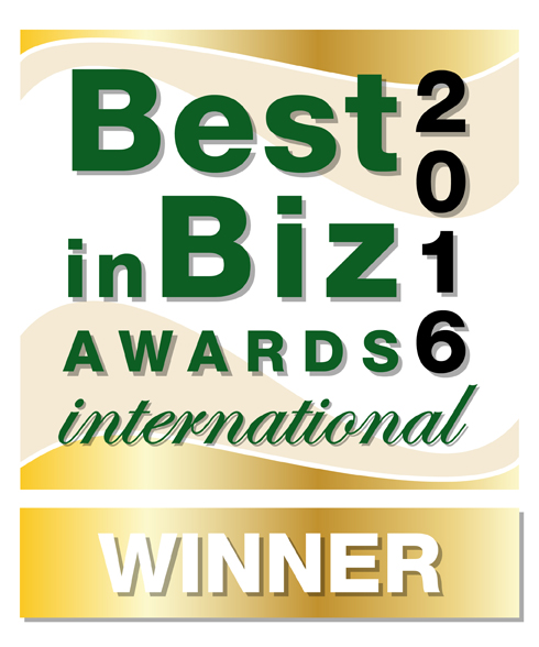 Best in Biz Awards 2016 International Gold