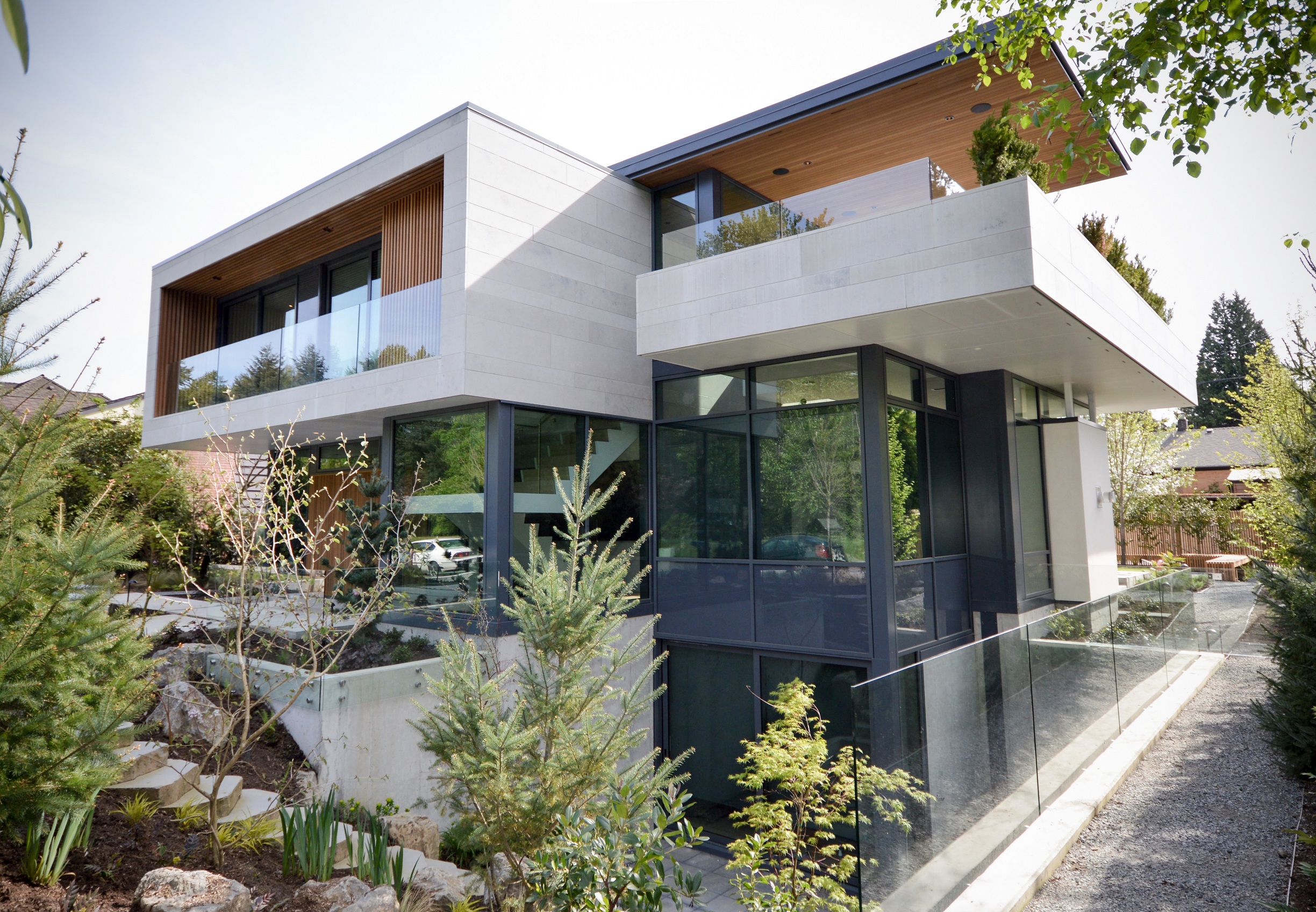 Home designed by Frits de Vries and built by Natural Balance Home Builders in "Little Australia"